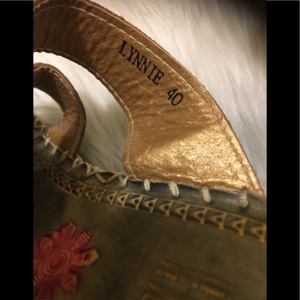 Spring Step Multi Color L L'artiste Wedges Sandal - image 7